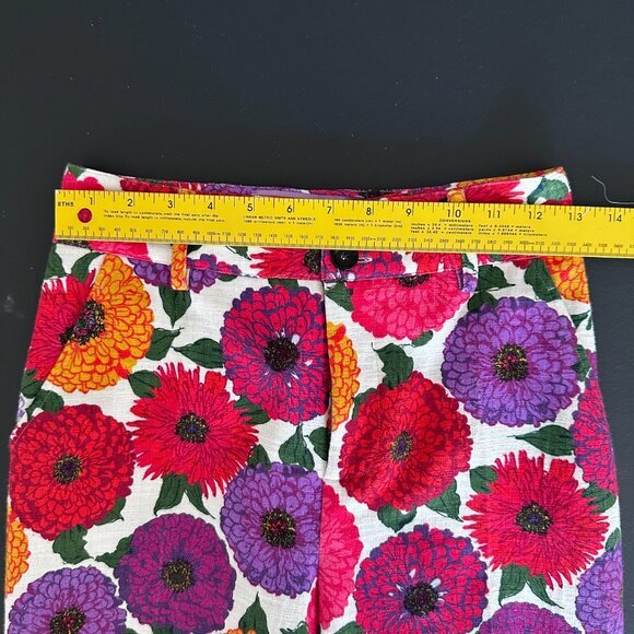 La DoubleJ Hendrix Floral Trousers in 'Zinnie' pattern XS - Picture 7 of 9